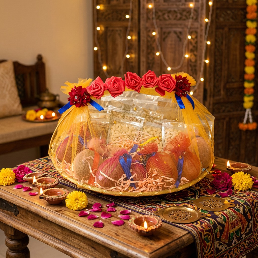 Dryfruit Hamper Basket